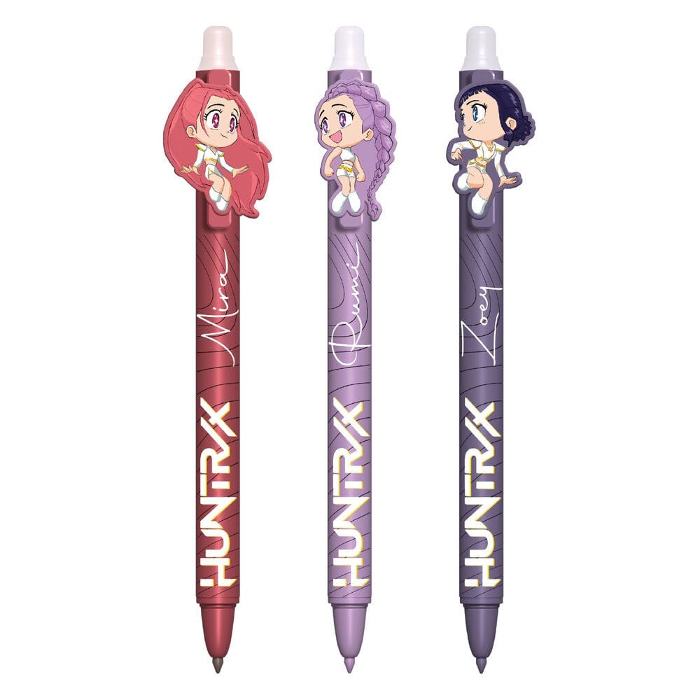 Kpop Demon Hunters set 3 penne cancellabili