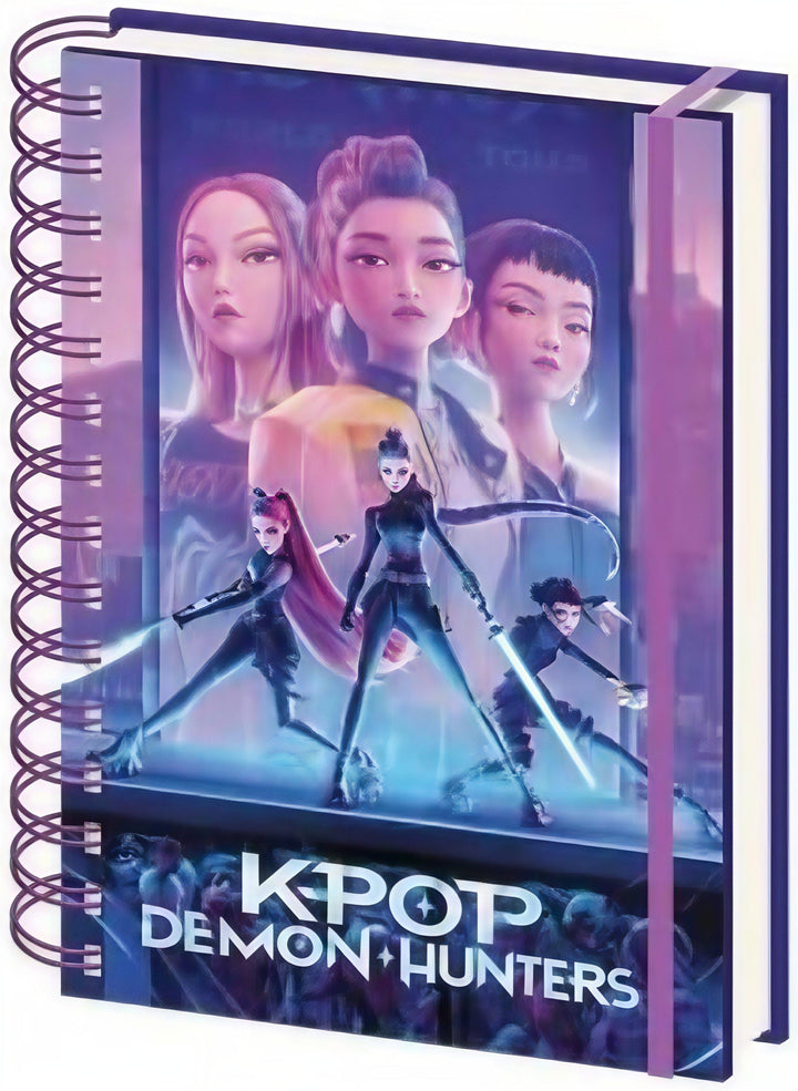 Kpop Demon Hunters quaderno a spirale A5