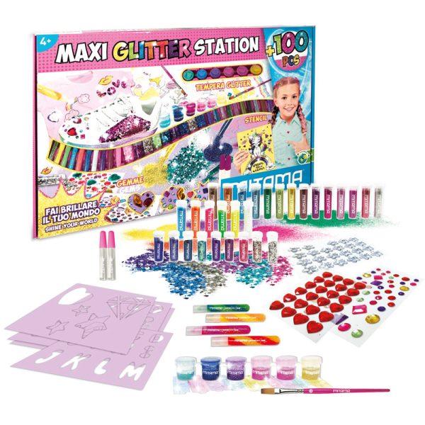 MITAMA - Maxi Glitter Station set creativo