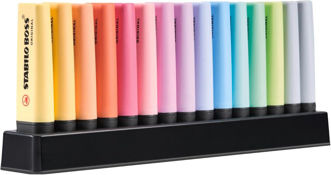 Desk Set 15 evidenziatori STABILO Boss Paste