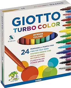 Pennarelli TURBO COLOR 24 pz Giotto