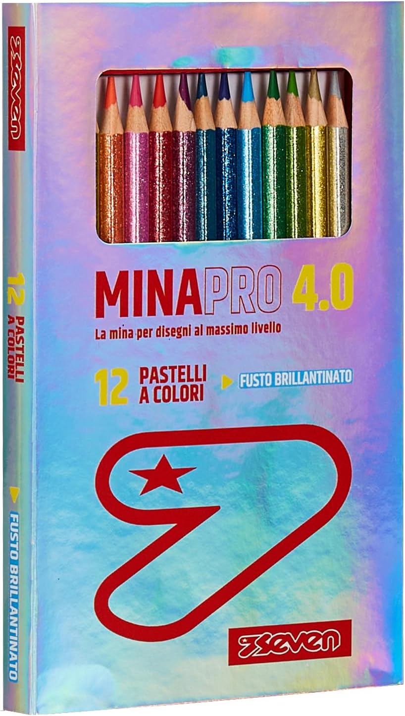 Pastelli SEVEN BRILLANTINATI Astuccio 12pz
