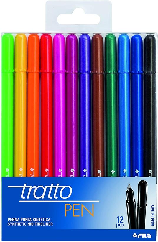 Pennarelli Tratto Pen 12pz