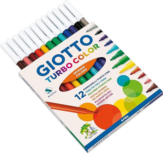 Pennarelli TURBO COLOR 12 pz Giotto