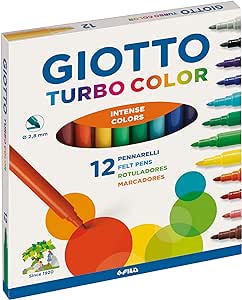 Pennarelli TURBO COLOR 12 pz Giotto