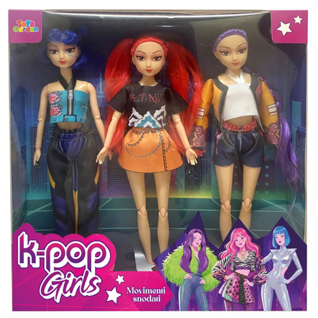 Set 3 bambole K-pop