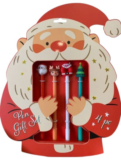 Set penne Babbo Natale