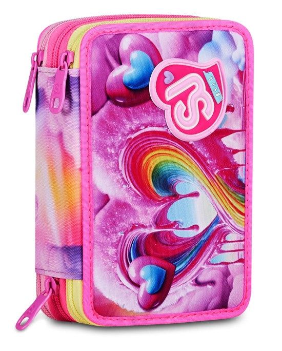 ASTUCCIO 3 ZIP - JOYFUL PINS GIRL