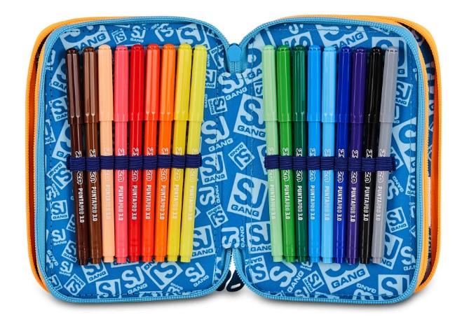 ASTUCCIO 3 ZIP - JOYFUL PINS BOY