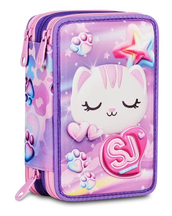 ASTUCCIO 3 ZIP 3D - GLOWCAT