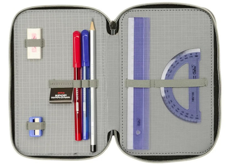 Astuccio 3 zip K-pop Junior