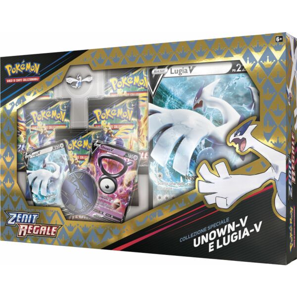 Collezione Speciale Zenit Regale Unown-V e Lugia-V