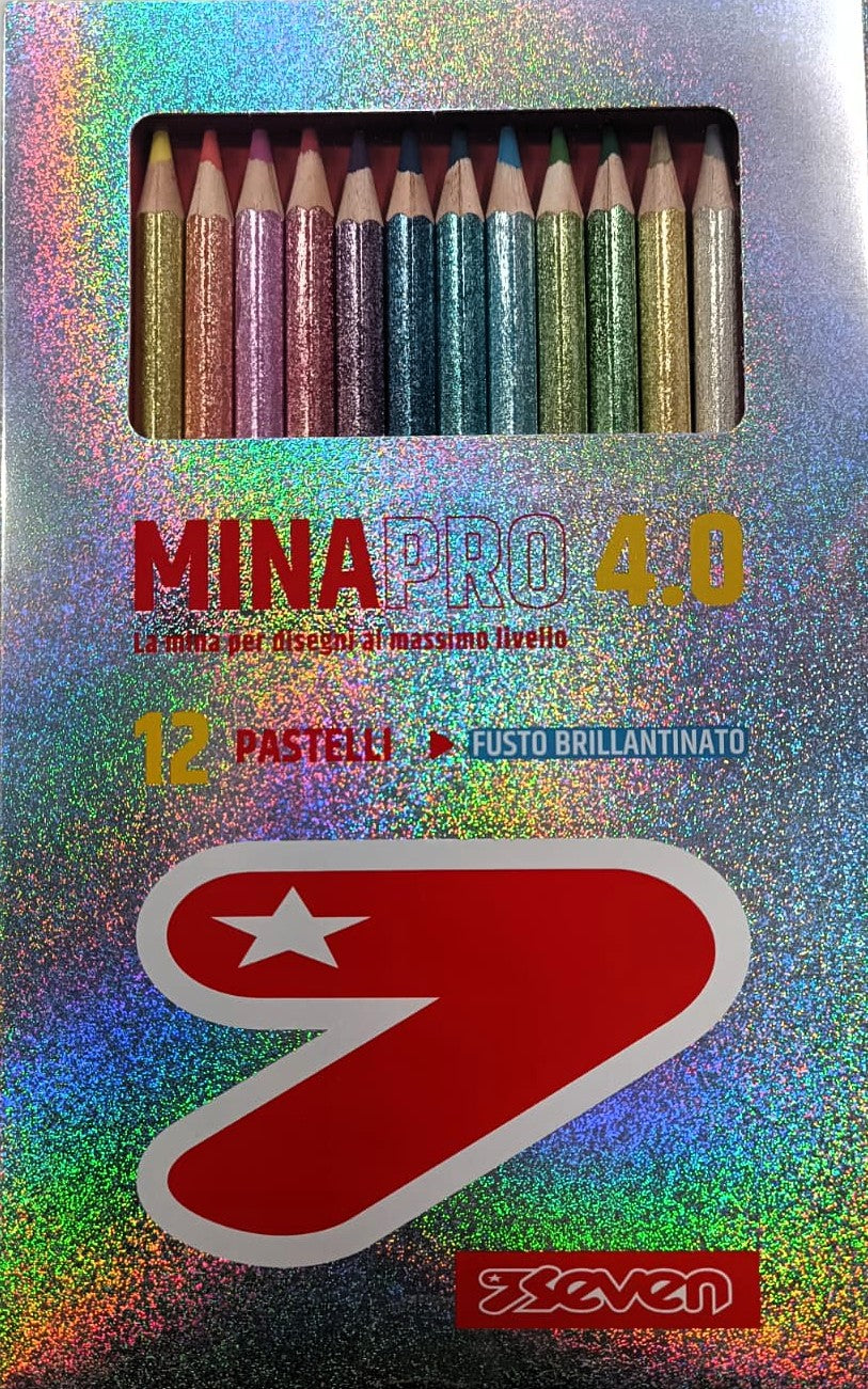 Pastelli SEVEN BRILLANTINATI Astuccio 12pz