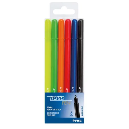 Pennarelli Tratto Pen 6pz