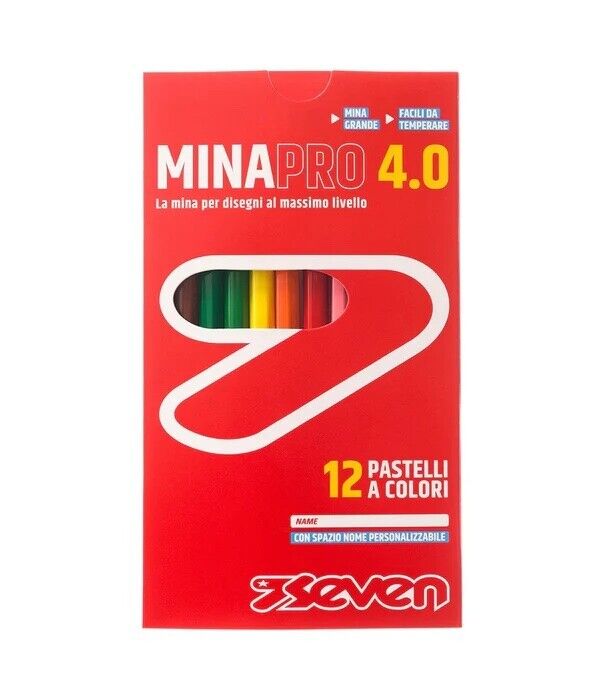 Pastelli MINAPRO 4.0 12 pz SEVEN