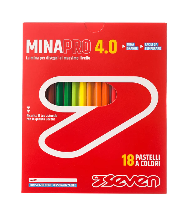 Pastelli MINAPRO 4.0 18 pz SEVEN