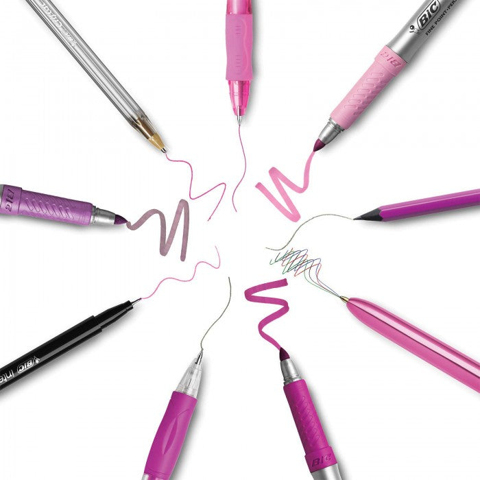 Set Pink & Purple BIC