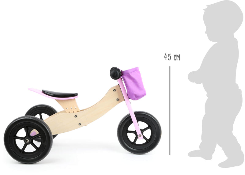 Triciclo Trike maxi 2 in 1 rosa