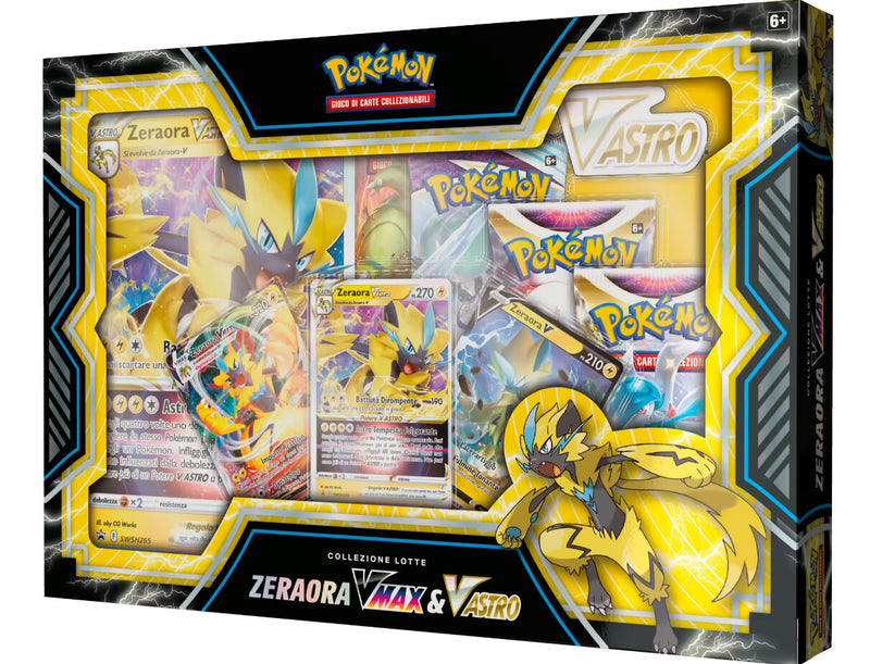 Collezione Premium Lotte Zeraora V-MAX e Zeraora V-ASTRO