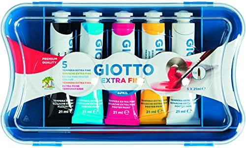 Tempera Giotto Extra Fine 21 ml 5 pz