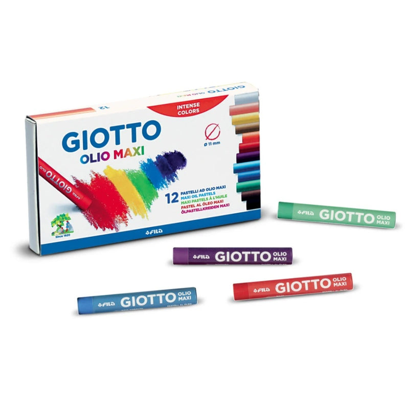 Pastelli a Olio Giotto Maxi 12pz