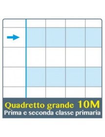 MAXI didattico A4 100g quadretto 10mm per disgrafici